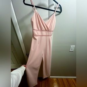 Pink jumpsuit